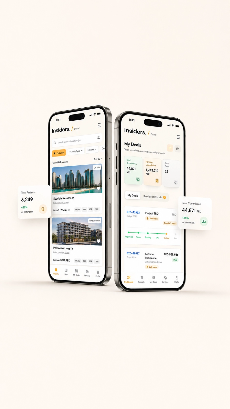 Insiders mobile app